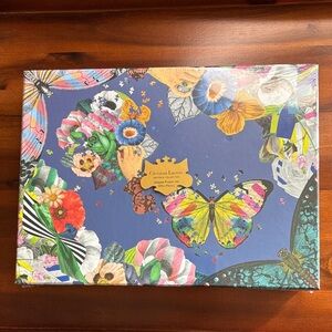 Christian Lacroix Heritage Collection Shaped Floral Butterfly Puzzle Set